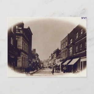 Godalming High Street, Surrey, c.1900 Postcard