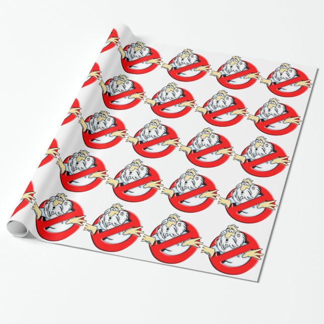 Godbusters Wrapping Paper (Unrolled)
