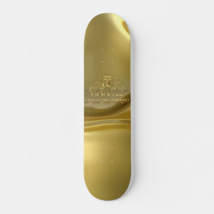 Godcoin Gold on demand Gold Skateboard