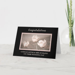 Goddaughter and Her Husband Congratulations Card