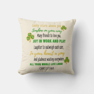 Goddaughter Gift Motivational Encouragement NAMED Cushion