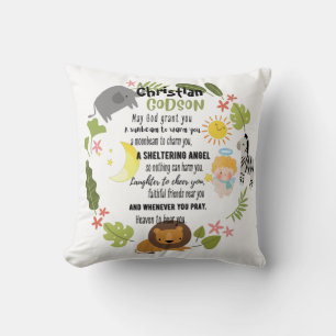 Goddaughter Gift Motivational Encouragement NAMED Cushion