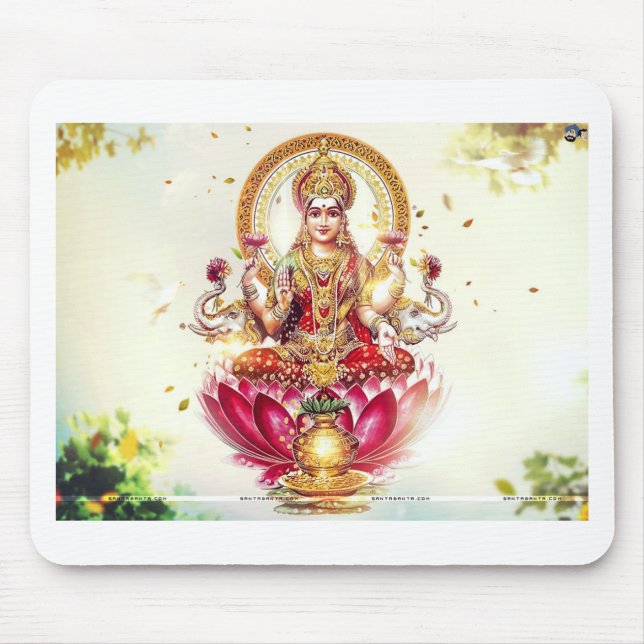 GODDES LAKSHMI 04SEP 2014.jpg Mouse Pad (Front)