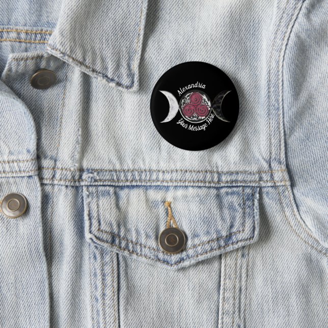 GoddesS 6 Cm Round Badge (In Situ)