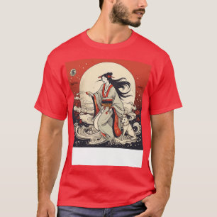 Goddess and wolf T-Shirt