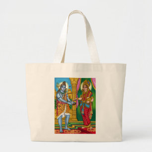 Goddess Annapurna Canvas Tote Bag