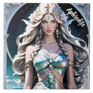 Goddess Aphrodite Altar Inspiration Dedication Ceramic Tile