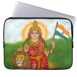 Goddess Bharat Mata Laptop Sleeve