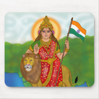 Goddess Bharat Mata Mouse Pad