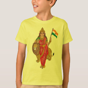 Goddess Bharat Mata T-Shirt