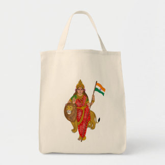 Goddess Bharat Mata Tote Bag