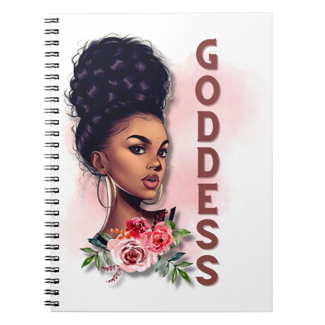 Goddess: Black Girl Magic Notebook (Front)