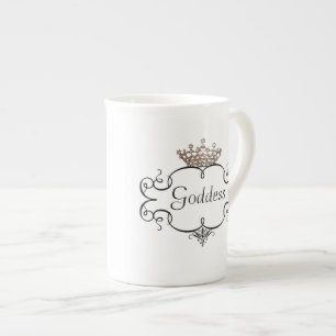"Goddess" Bone China Mug