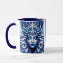 Goddess Celestial Blue Head January -