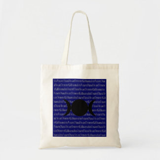 Goddess Chant (dark blue) Tote Bag