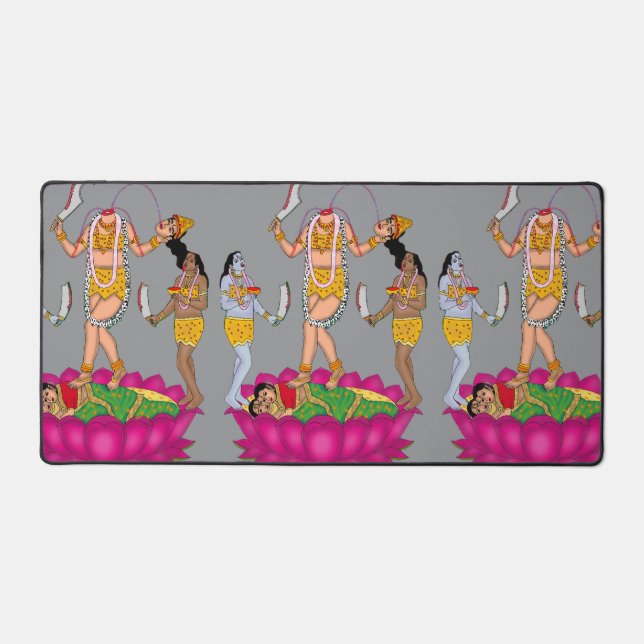 Goddess Chinnamasta  Desk Mat (Front)
