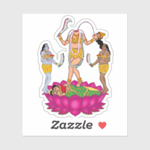 Goddess Chinnamasta Sticker