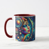 Goddess Colourful Head round Jewellery March -