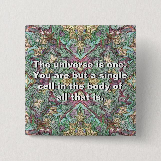 Goddess Consciousness 15 Cm Square Badge (Front)