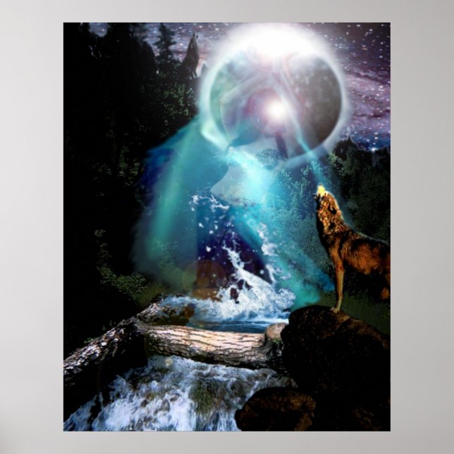 Goddess De La Lune Poster (Front)