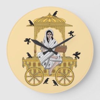 Goddess Dhumavati Wall Clock