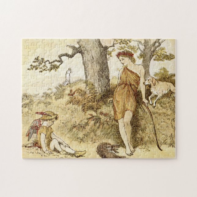 Goddess Diana Jigsaw Puzzle (Horizontal)