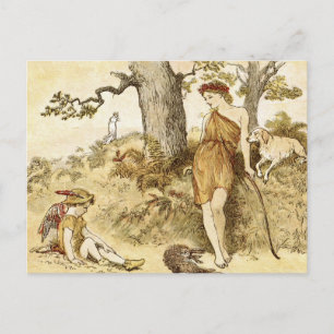 Goddess Diana Postcard