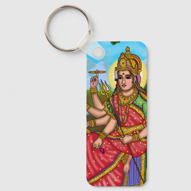 Goddess Durga Keychain (Front)