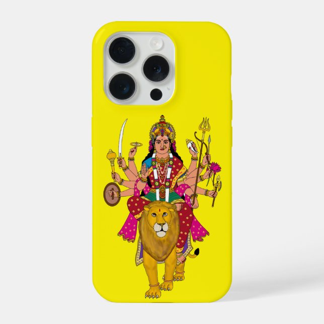 Goddess Durga Phone Case (Back)