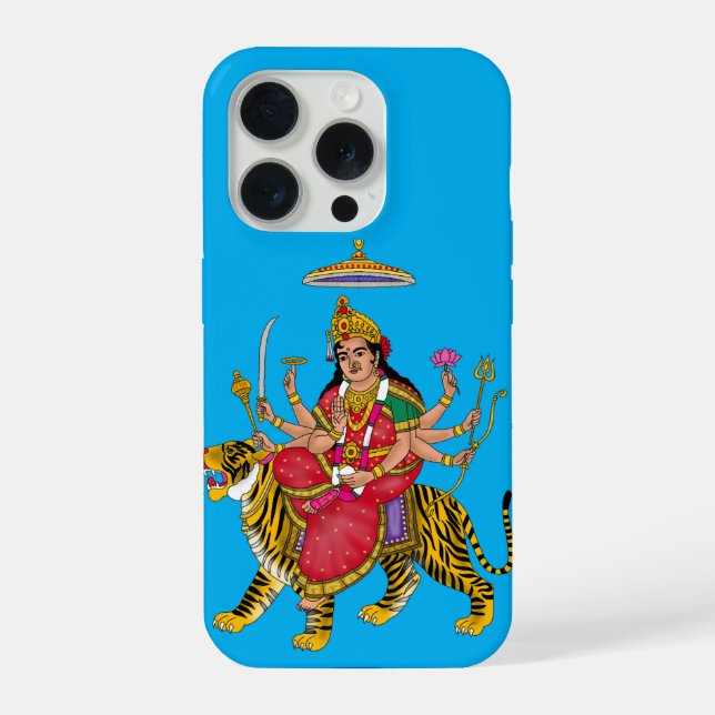 Goddess Durga Phone Cover (Back)