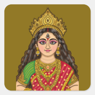 Goddess Durga Sticker
