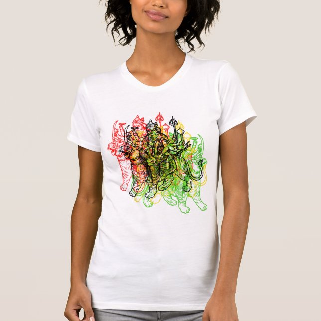 Goddess Durga T-Shirt (Front)