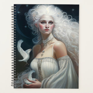 Goddess Fantasy Art Divine Feminine Moon Goddess Planner