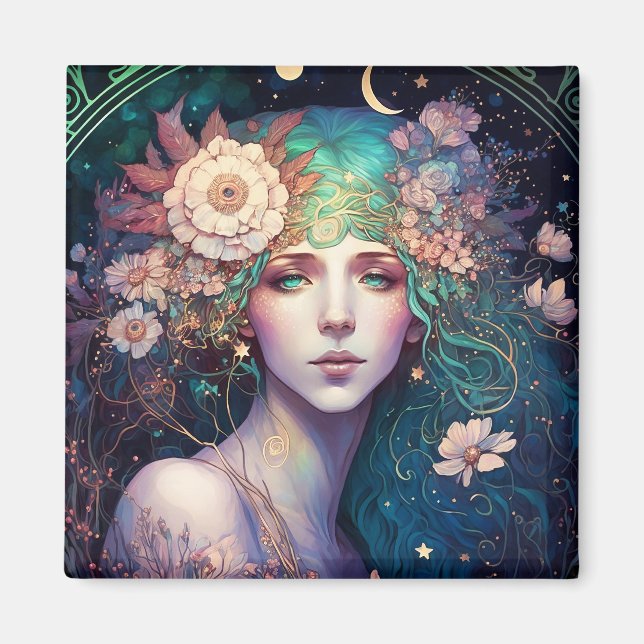 Goddess Fantasy Art Magnet (Front)