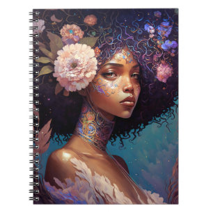 Goddess Fantasy Art Notebook