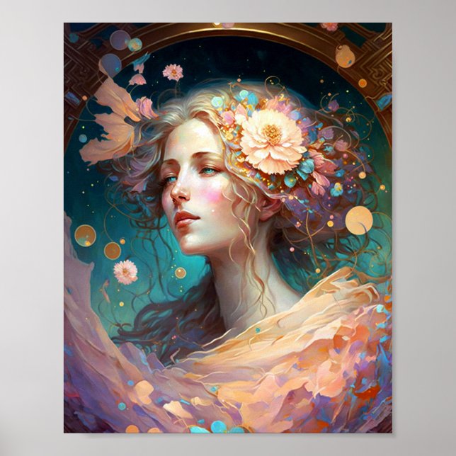 Goddess Fantasy Art Poster (Front)