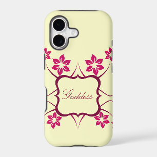 Goddess Floral BT iPhone 5 Case, Pink