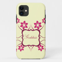 Goddess Floral CM iPhone 5 BT ID Case, Pink