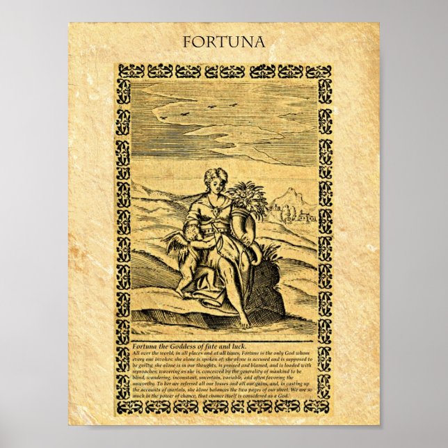 GODDESS FORTUNA POSTER (Front)