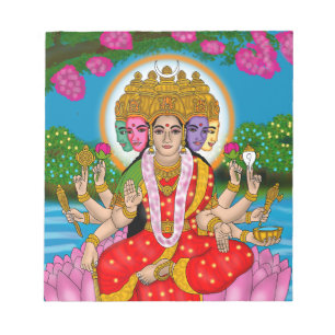 Goddess Gayatri Stationery Notepad