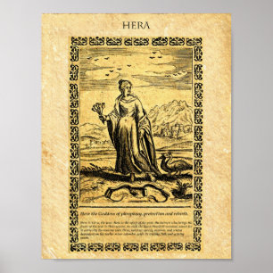GODDESS HERA POSTER