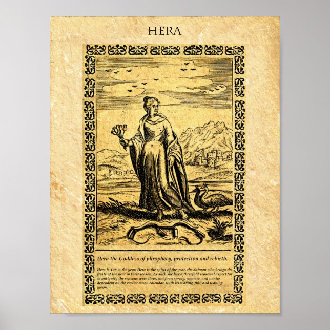 GODDESS HERA POSTER (Front)