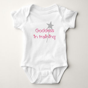 Goddess in training baby bodysuit