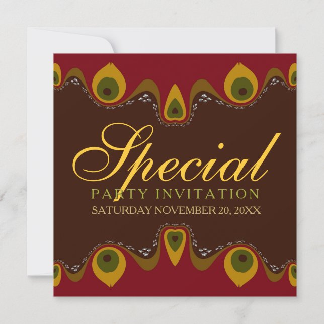 Goddess Inner Flame Special Invitations (Front)