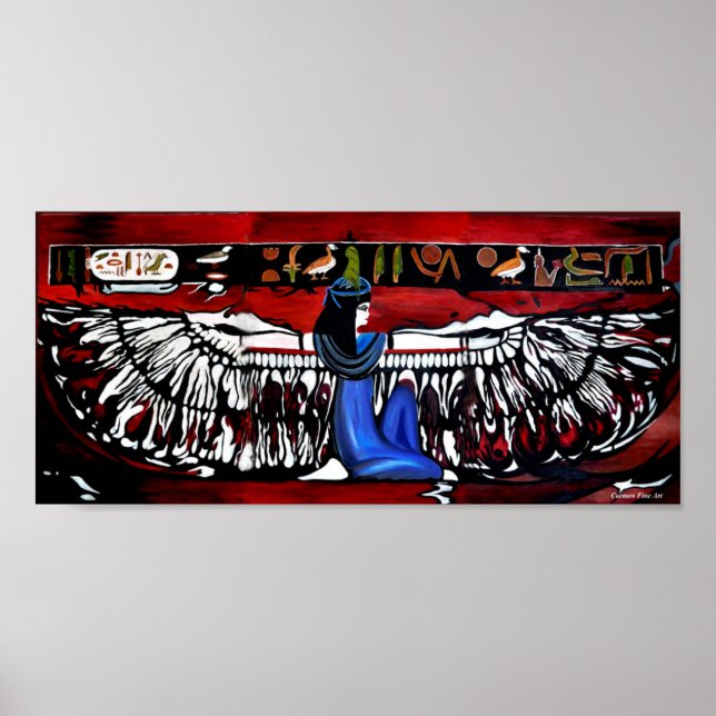 "Goddess Isis", Poster (Front)