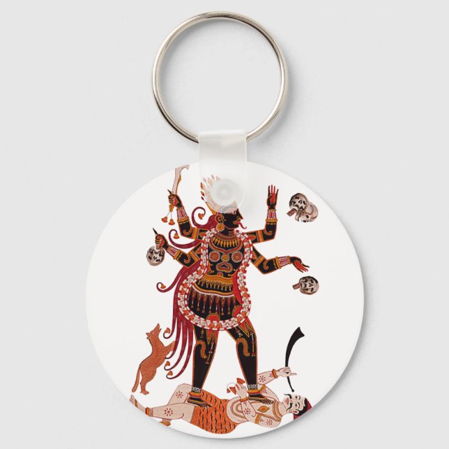 Goddess Kali Key Ring (Front)
