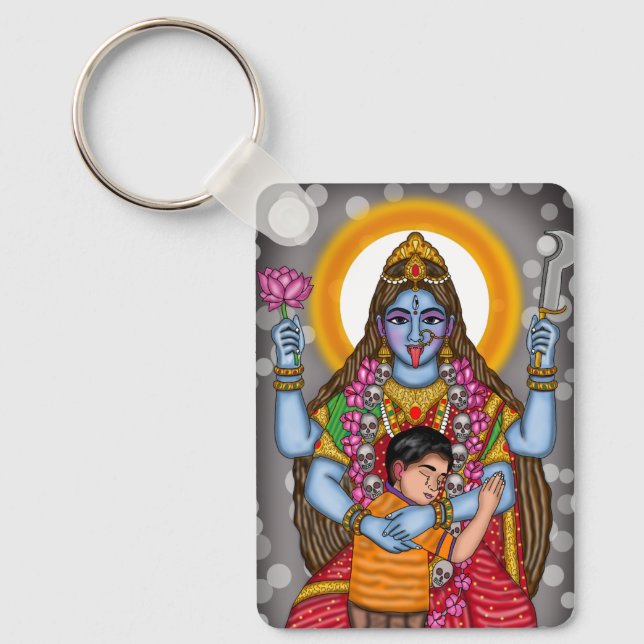 Goddess Kali Keychain (Front)
