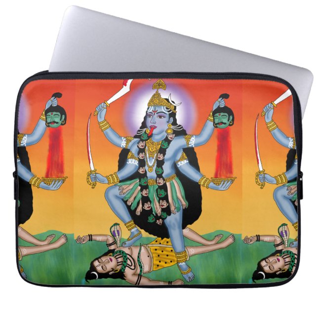 Goddess Kali Laptop Cover (Front)