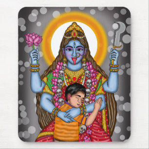 Goddess Kali Mouse Pad