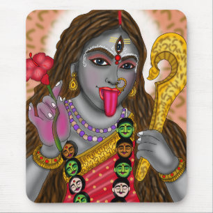 Goddess Kali Mouse Pad